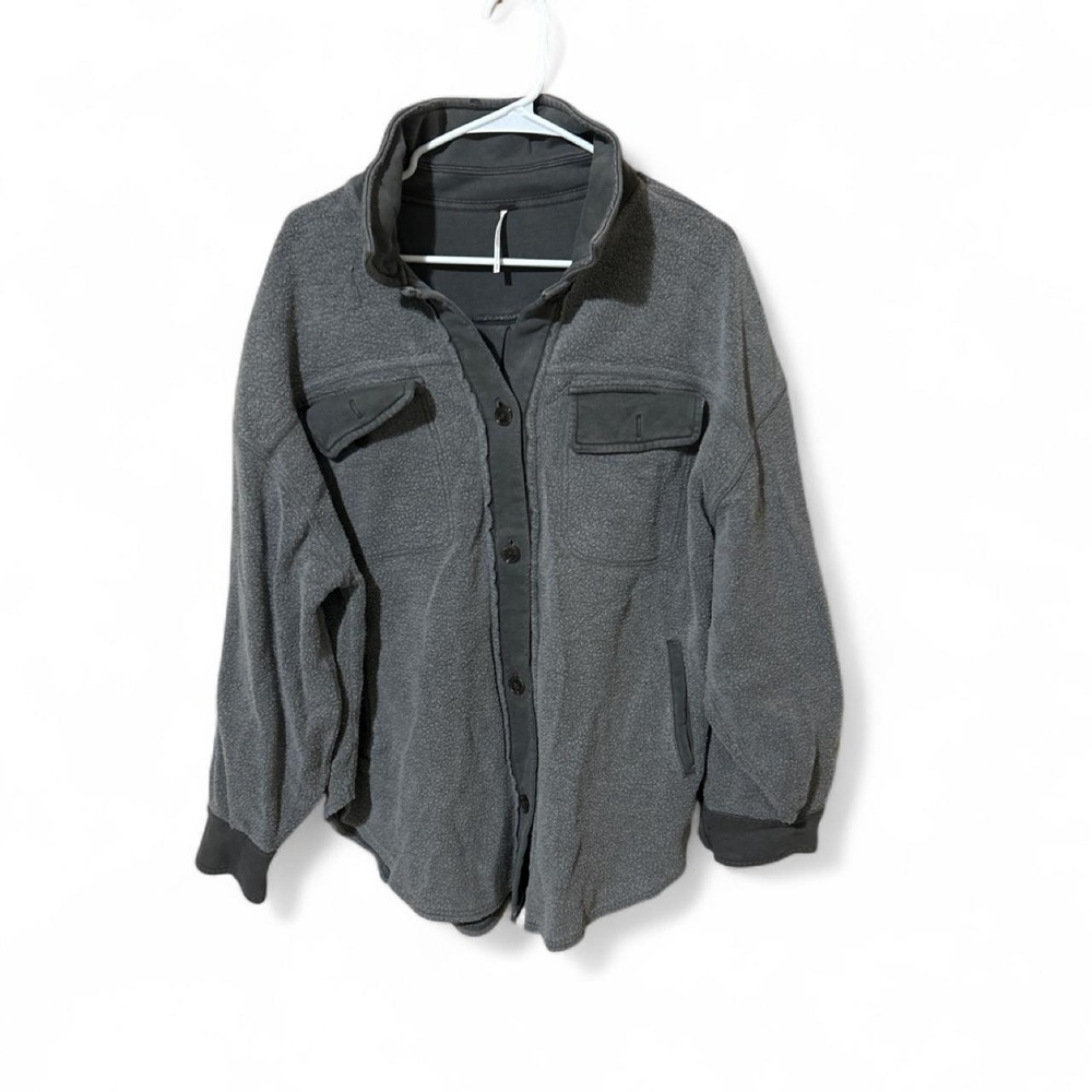 Free People Ruby Jacket - S - Grey